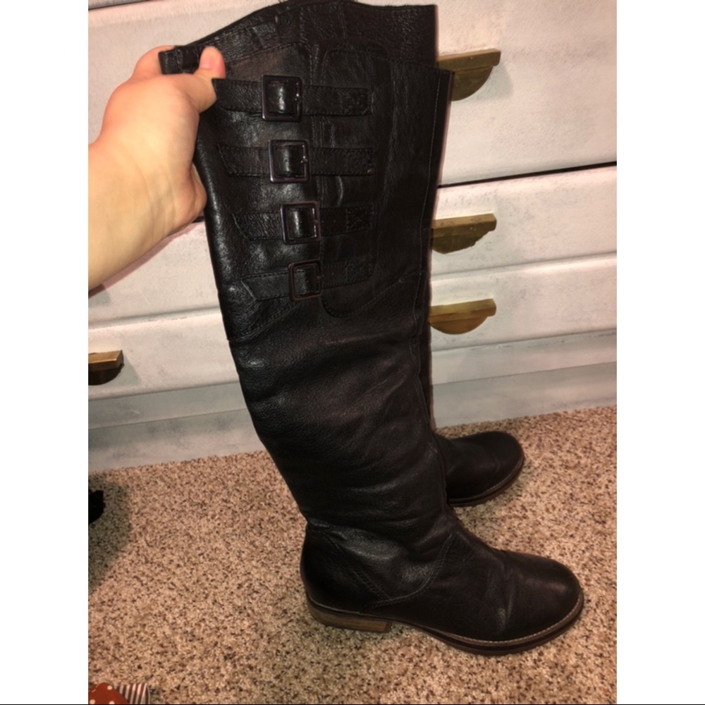 Steve Madden midori leather boots